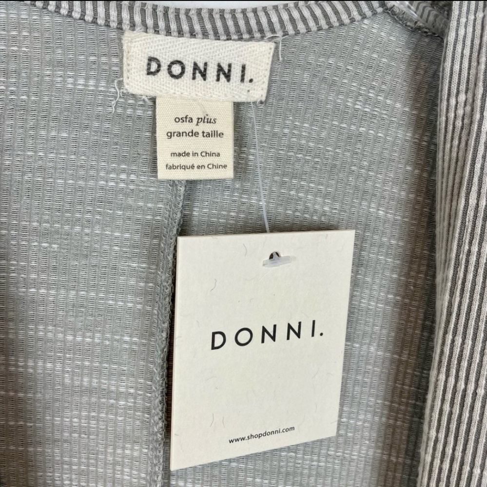 Antrophologie DONNI Relaxed Ribbed Coat Cardigan One size - Picture 10 of 13